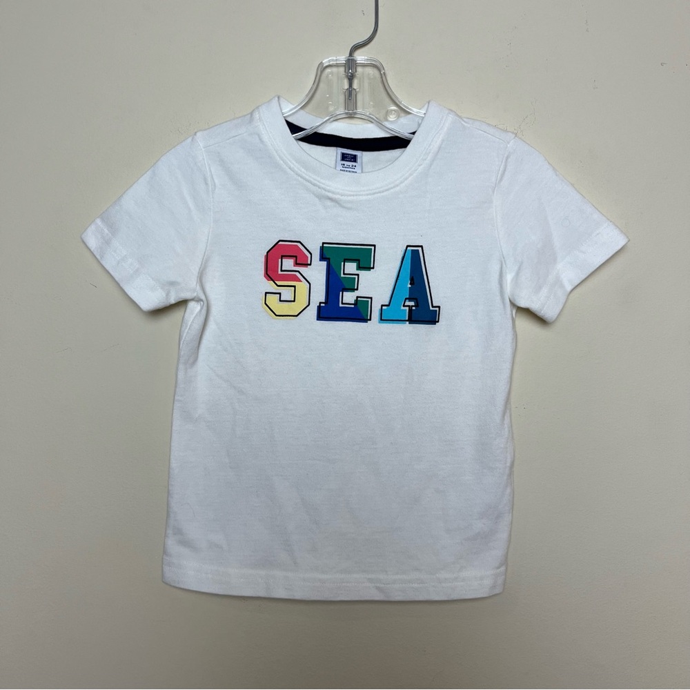 Janie and Jack Sea T-Shirt 18-24 months
